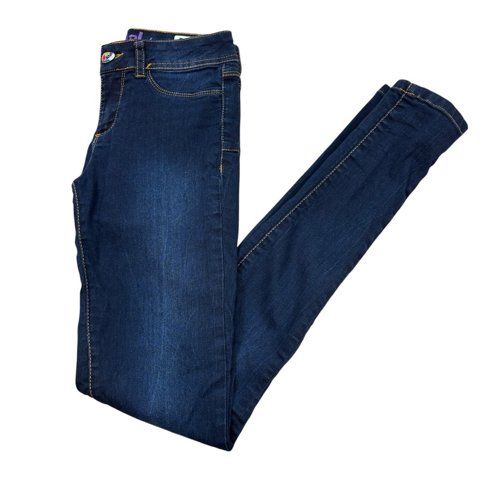 Ladies Desigual Brand The Wow 2nd Skin Fit Dark Wash Denim Jeans Size 26‎